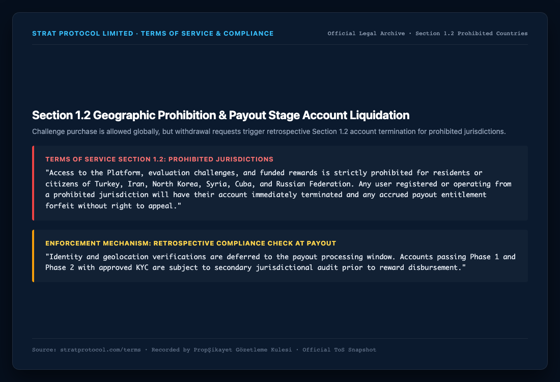 STRAT Protocol: ToS Madde 1.2 Sözleşme Resmî Ekran Görüntüsü